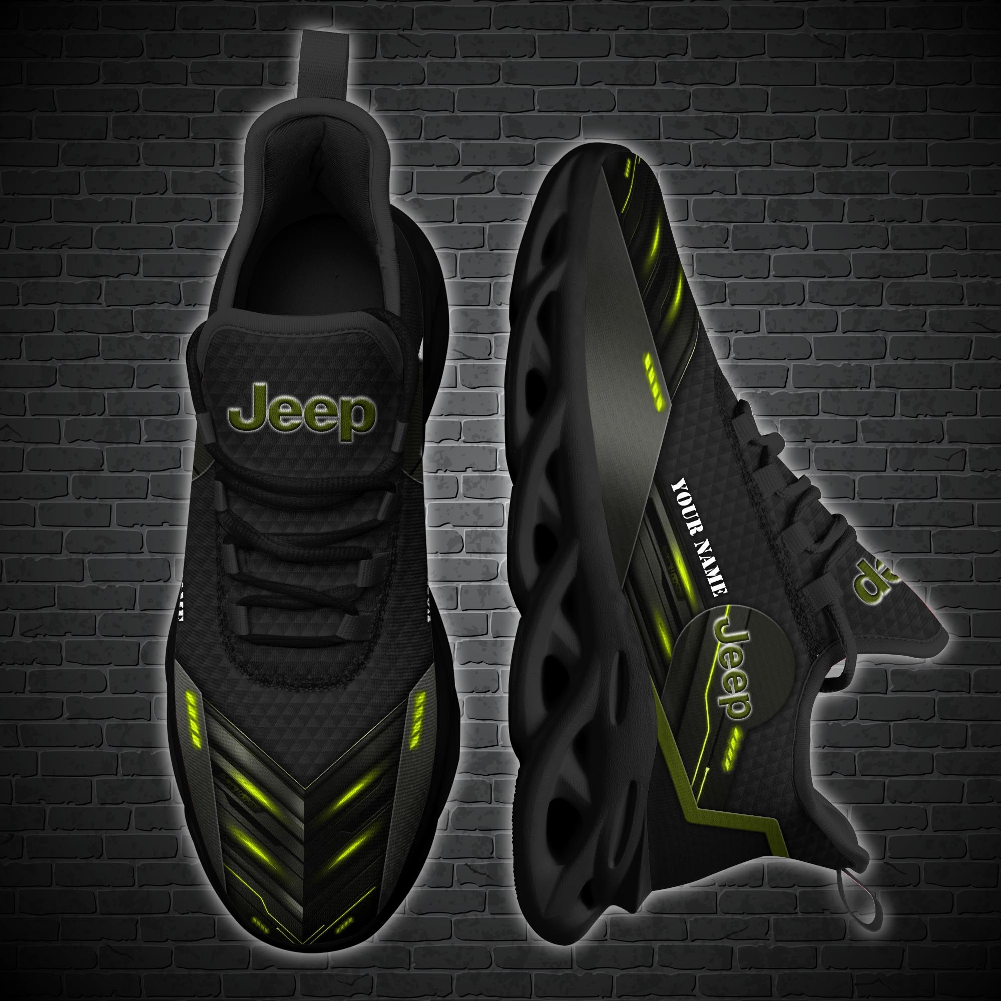 Personalized Jeep Max Soul Clunky Sneaker Personalized Jeep Max Soul Clunky Sneaker