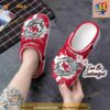 Personalized Kansas City Chiefs Football Ripped Claw Crocs Clog Shoes