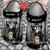 Personalized Las Vegas Raiders Horror Movie Crocs Gift