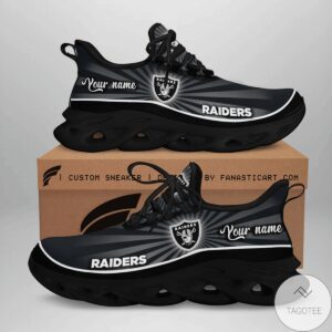 Personalized Las Vegas Raiders Sneaker Max Soul Shoes