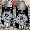 Personalized Las Vegas Raiders Team Helmets Crocs Clog Shoes