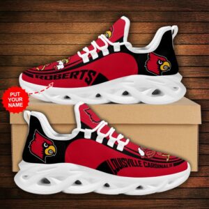 Personalized Louisville Cardinals Clunky Max Soul Shoes