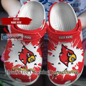 [Personalized] Louisville Cardinals Crocs Shoes Gift