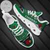 Personalized Louisville Cardinals Ncaa Saint Patrick S Day Shamrock Custom Name Clunky Max Soul Shoes Sneakers For Mens Womens