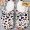 Personalized Love Cows Crocband Shoes