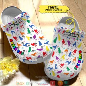 Personalized Love French Bulldog Crocband Shoes