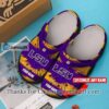 Personalized Lsu Crocs Gift