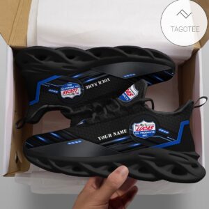 Personalized Lucas Oil Clunky Sneakers Max Soul Shoes