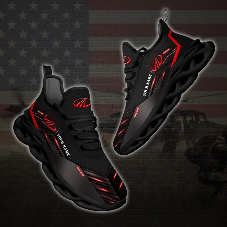 Personalized-Mahindra-Tractor-Custom-Black-Clunky-Max-Soul-Shoes-3
