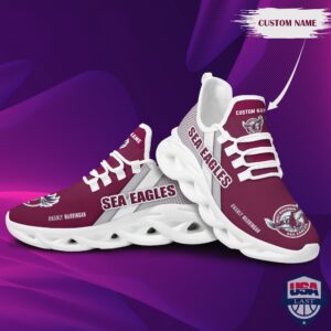 Personalized Manly Warringah Sea Eagle Max Soul Shoes