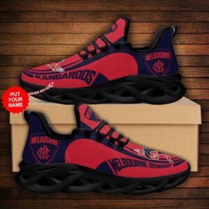 Personalized Melbourne Demons Clunky Max Soul Shoes