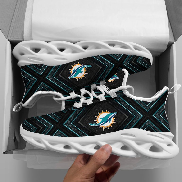 Personalized-Miami-Dolphins-Custom-Clunky-Max-Soul-Shoes-1