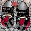 [Personalized] Miami Heat Star Flag Crocs Gift