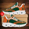 Personalized Miami Hurricanes Clunky Max Soul Shoes