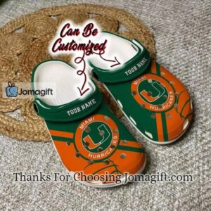 Personalized Miami Hurricanes Crocs Shoes Gift