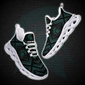 Personalized Michigan State Spartans Custom Clunky Max Soul Shoes
