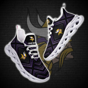Personalized Minnesota Vikings Custom Clunky Max Soul Shoes