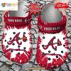 Personalized Name Baseball Crocs Abraves Team Clog Shoes