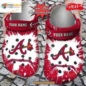 Personalized Name Baseball Crocs Abraves Team Clog Shoes