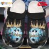 Personalized Name Bowling King Crocs Classic Clog Shoes