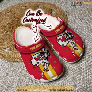 Personalized Name KC Chiefs Crocs