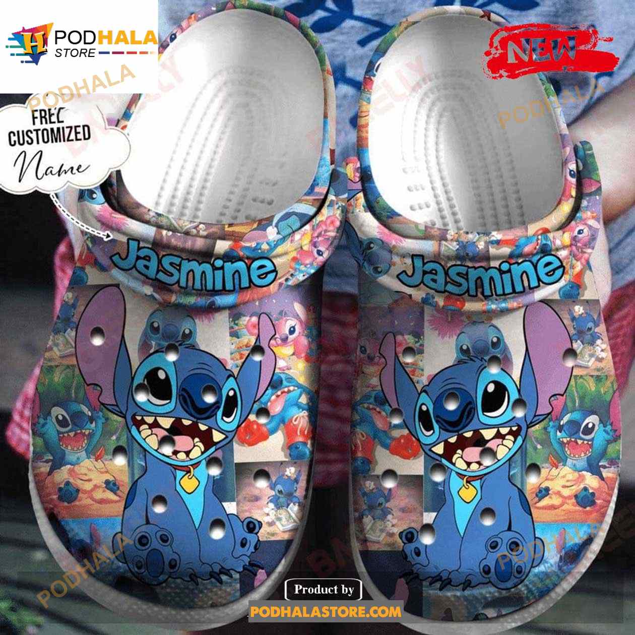 Personalized Name Lilo – Stitch Crocs Crocband Clog Comfortable Water Shoes Personalized Name Lilo – Stitch Crocs Crocband Clog Comfortable Water Shoes