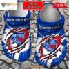 Personalized Name Logo Team Hockey Ripped Claw Crocs Clog Shoes