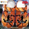 Personalized Name Number Basketball Player Hoop Crocs Classic Clog Shoes