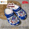 Personalized Name Rangers Crocs Ny Rangers Hockey Ripped American Flag Clog Shoes