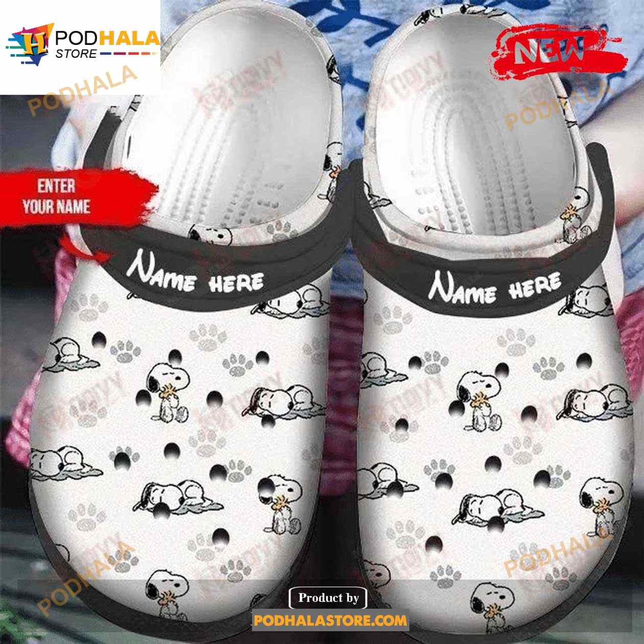 Personalized Name Snoopy And Woodstock The Peanuts Movie Crocs Personalized Name Snoopy And Woodstock The Peanuts Movie Crocs