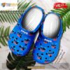 Personalized Name Stitch Blue Crocs Crocband Clog Comfortable Water Shoes