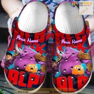 Personalized Name Wreck It Ralph Crocs Clog Comfortable For Mens Womens