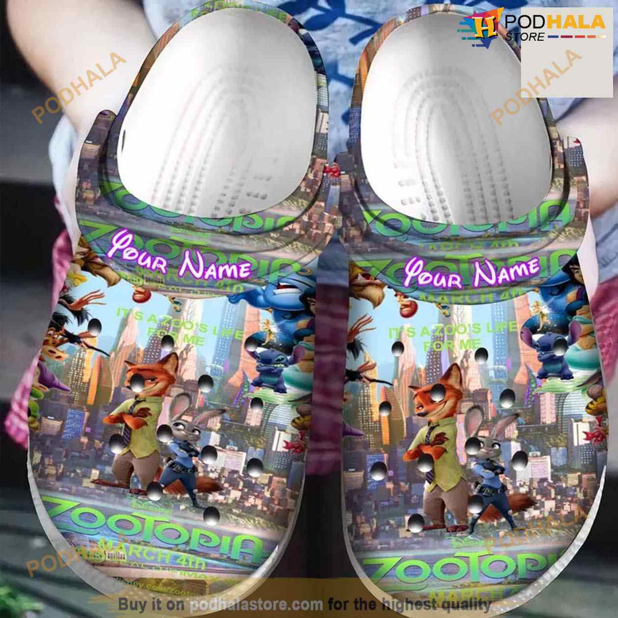 Personalized Name Zootopia Crocs Clog Crocs For Women Crocs Coupon Personalized Name Zootopia Crocs Clog Crocs For Women Crocs Coupon
