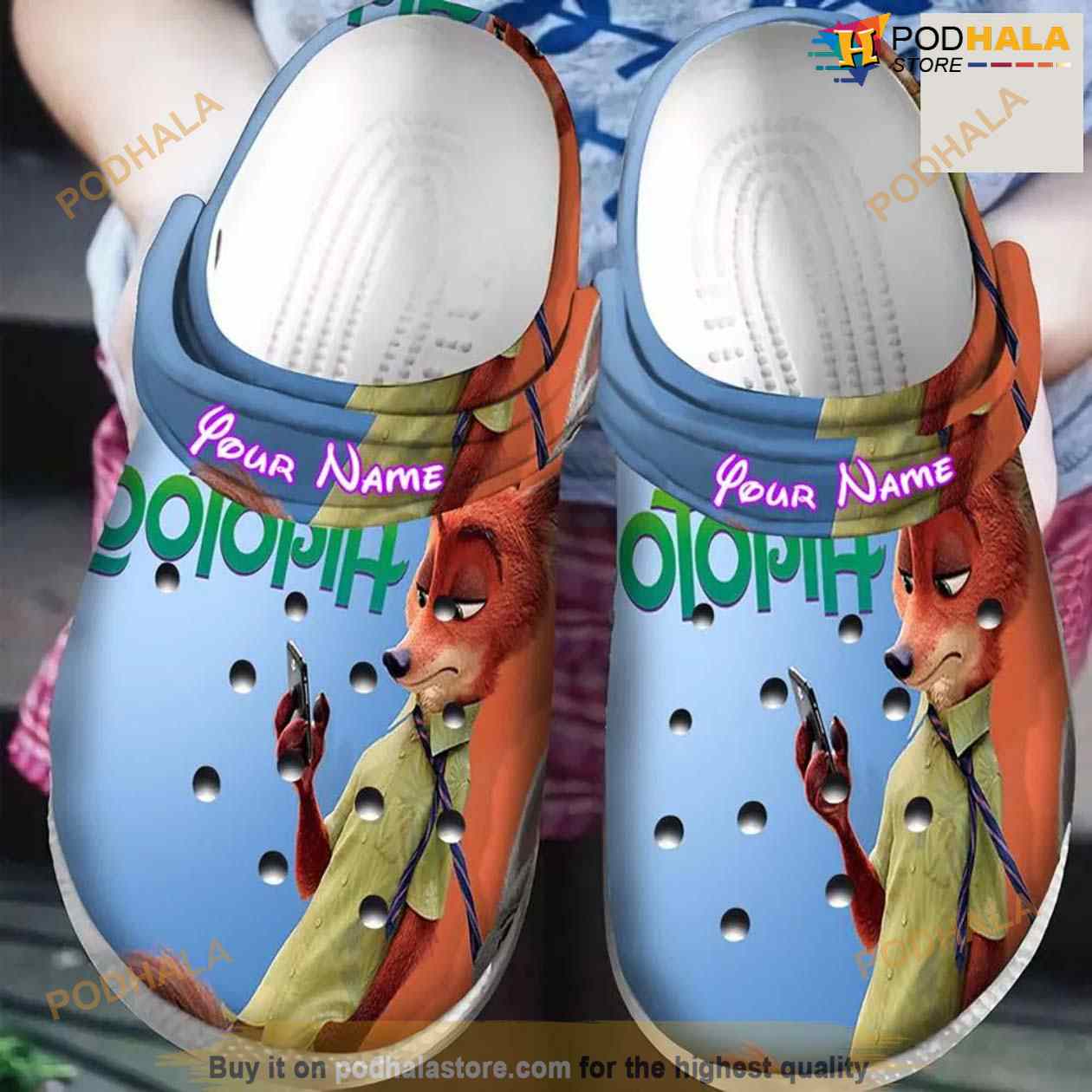 Personalized Name Zootopia Crocs Clog Crocs For Women Personalized Name Zootopia Crocs Clog Crocs For Women