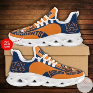 Personalized Ncaa Auburn Tigers Sneaker Max Soul Shoes