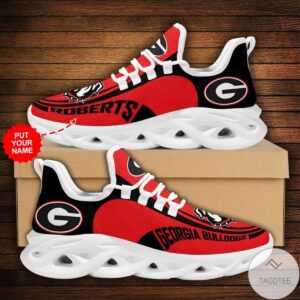Personalized Ncaa Georgia Bulldogs Sneaker Max Soul Shoes