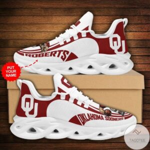 Personalized Ncaa Oklahoma Sooners Sneaker Max Soul Shoes