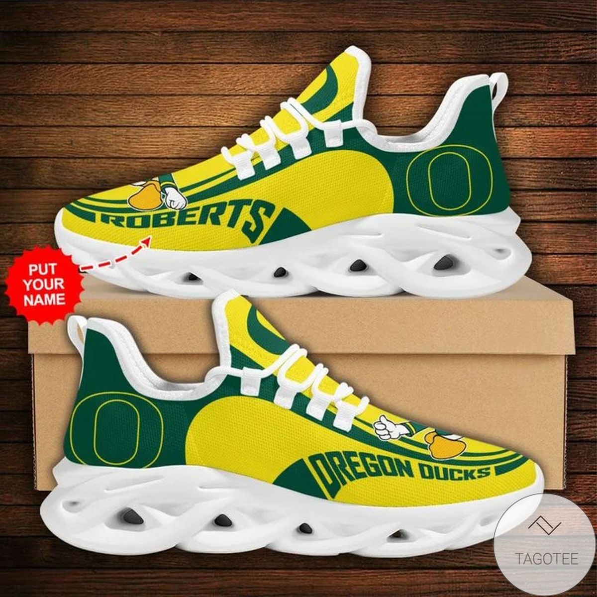 Personalized Ncaa Oregon Ducks Sneaker Max Soul Shoes Personalized Ncaa Oregon Ducks Sneaker Max Soul Shoes