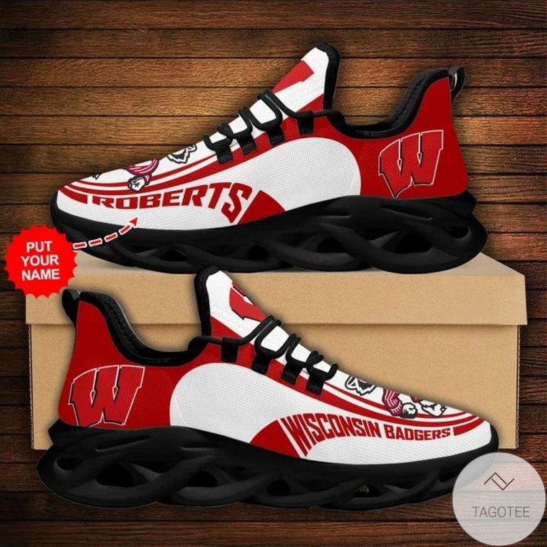 Personalized-Ncaa-Wisconsin-Badgers-Sneaker-Max-Soul-Shoes-1