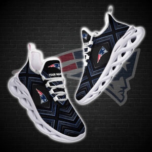 Personalized New England Patriots Custom Clunky Max Soul Shoes