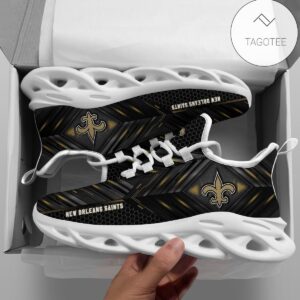 Personalized New Orleans Saints Football Team Clunky Sneakers Max Soul Shoes