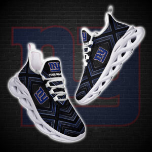 Personalized New York Giants Custom Clunky Max Soul Shoes