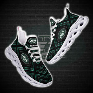 Personalized New York Jets Custom Clunky Max Soul Shoes