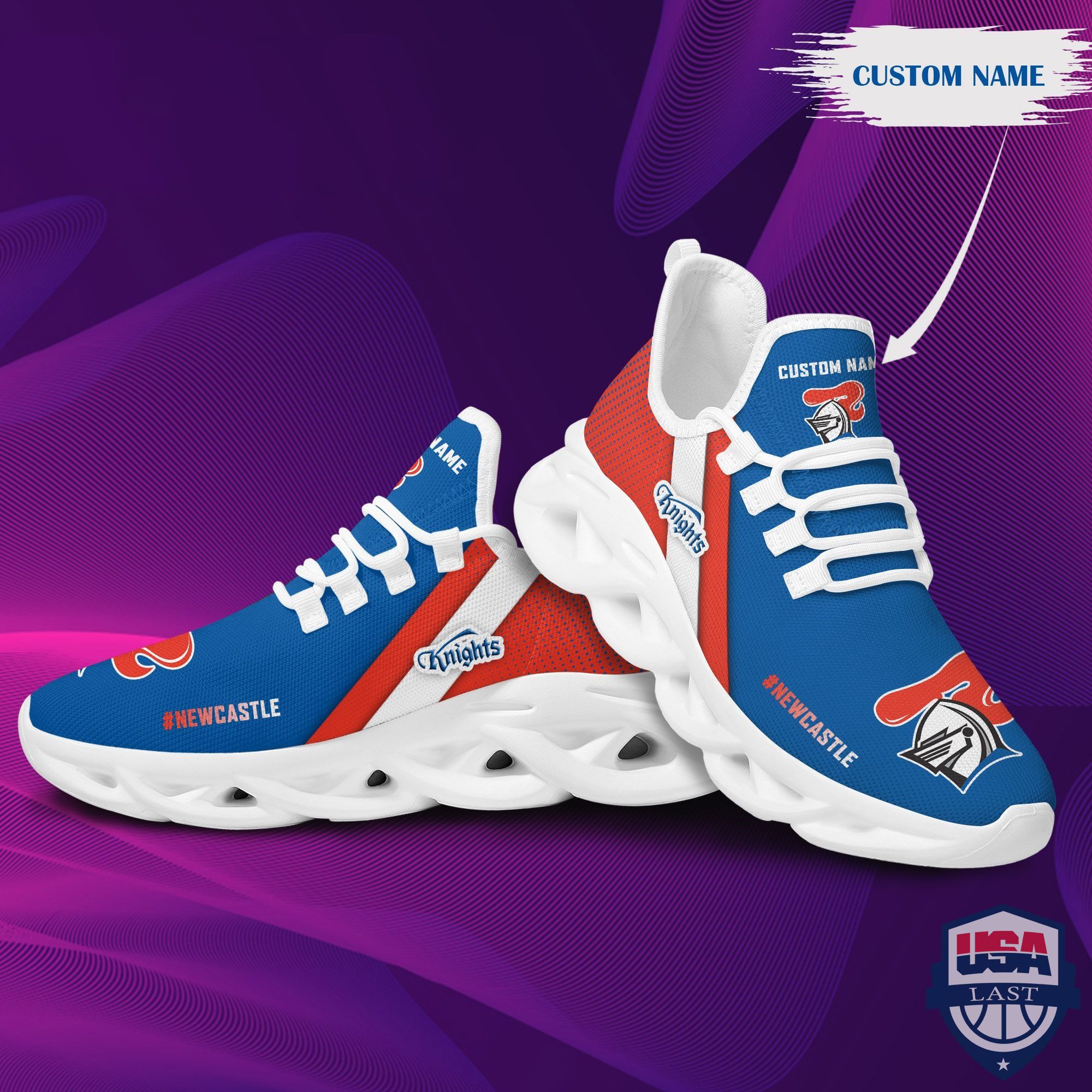 Personalized Newcastle Knights Max Soul Shoes Personalized Newcastle Knights Max Soul Shoes
