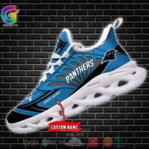 Personalized Nfl Carolina Panthers Custom Clunky Max Soul Shoes