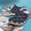 Personalized Nfl Dallas Cowboys Black White Crocs Band Shoes