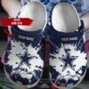 Personalized Nfl Dallas Cowboys Navy Star Crocs Band Shoes