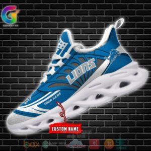 Personalized Nfl Detroit Lions Custom Clunky Max Soul Shoes
