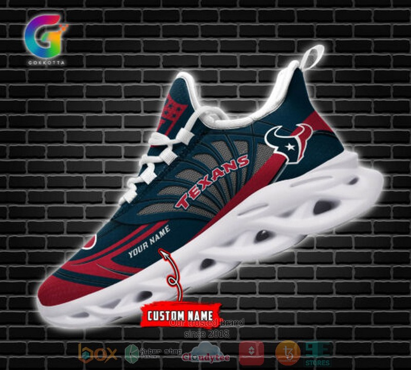 Personalized Nfl Houston Texans Custom Clunky Max Soul Shoes Personalized Nfl Houston Texans Custom Clunky Max Soul Shoes