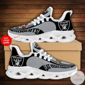 Personalized Nfl Las Vegas Raiders Sneaker Max Soul Shoes